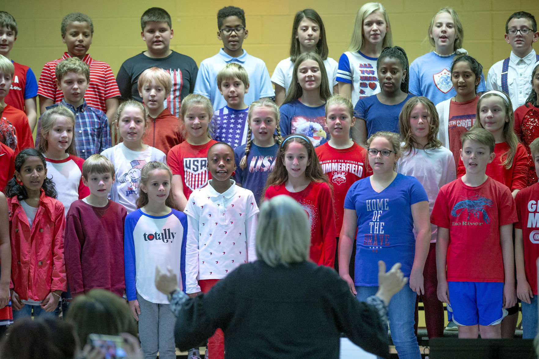 Summerfield Elementary thanks its veterans